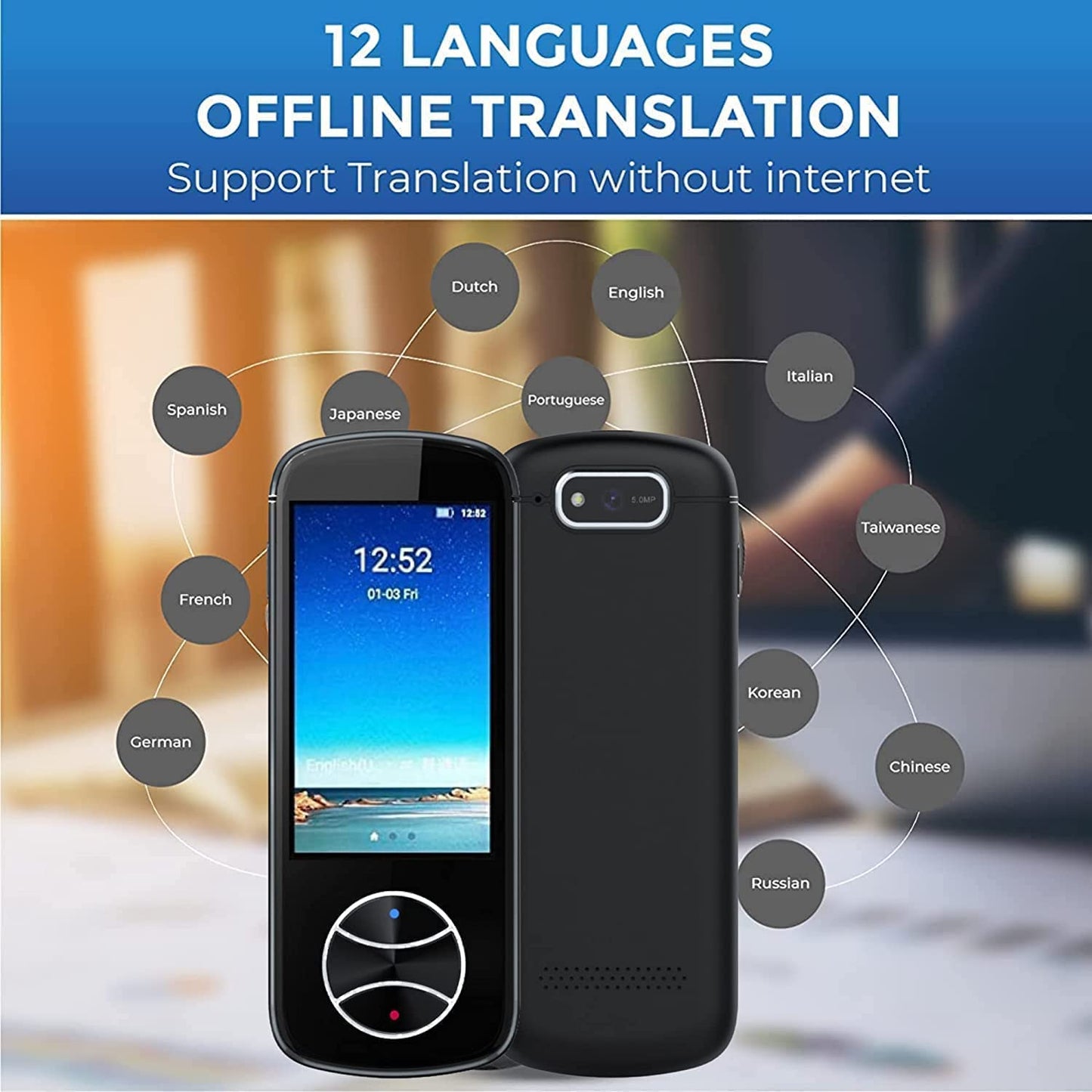 DuckDik 7 Language Translator Device